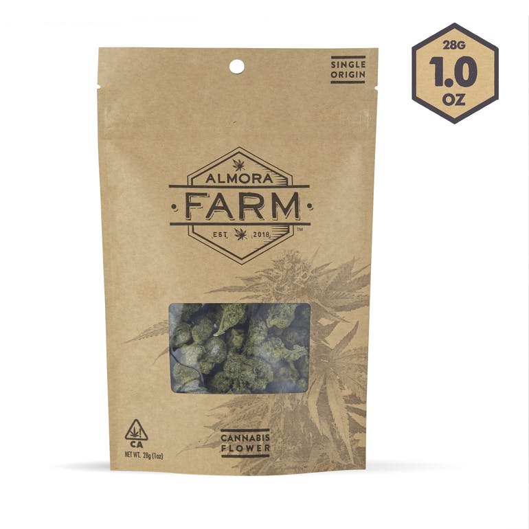 Featured image for “Almora Farms Platinum Purple [I] 28 grams (1oz) | THC 20.9%”