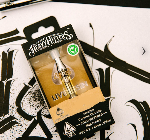 Featured image for “Heavy Hitters OG Kush 483 LIVE RESIN 1 GRAM [ I ] THC% 64.1”