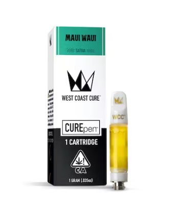 Featured image for “West Coast Cure Maui Waui CUREpen Cartridge - 1g [ S ] THC% 91”