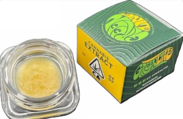 Featured image for “Greenline LA Kush Mintz Apple sauce1G [ H ] THC% 79.7”