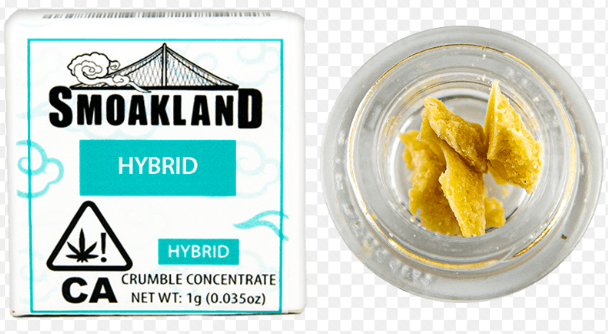 Featured image for “SMOAKLAND Crumblz - Oreoz ( I/H ) - 1g THC% 93.3”