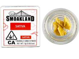Featured image for “SMOAKLAND Crumblz - Passionfruit (S) - 1g [ S ] THC% 82.5”