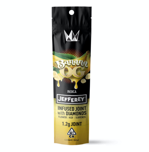 wcc banan og infused preroll
