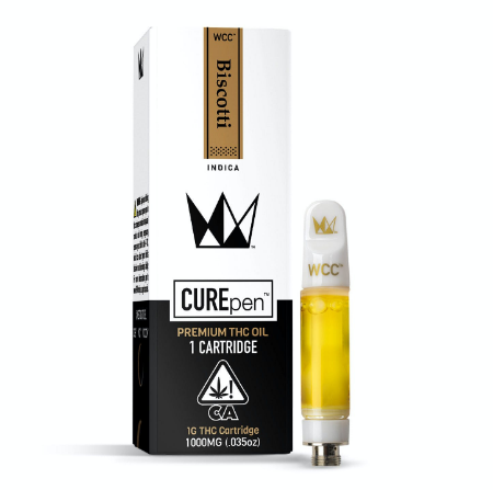 Featured image for “West Coast Cure Biscotti CUREpen - 1G [ I ] THC% 91.6”