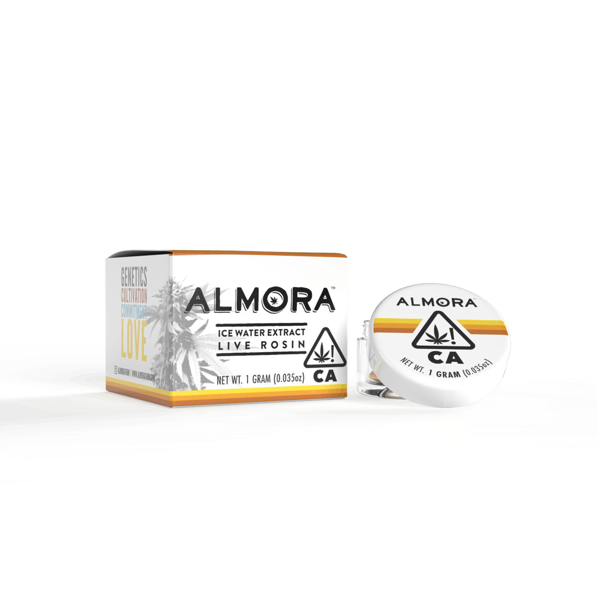 Featured image for “ALMORA FARM Papaya Sundae Live Rosin 1.2g THC% 68.0”