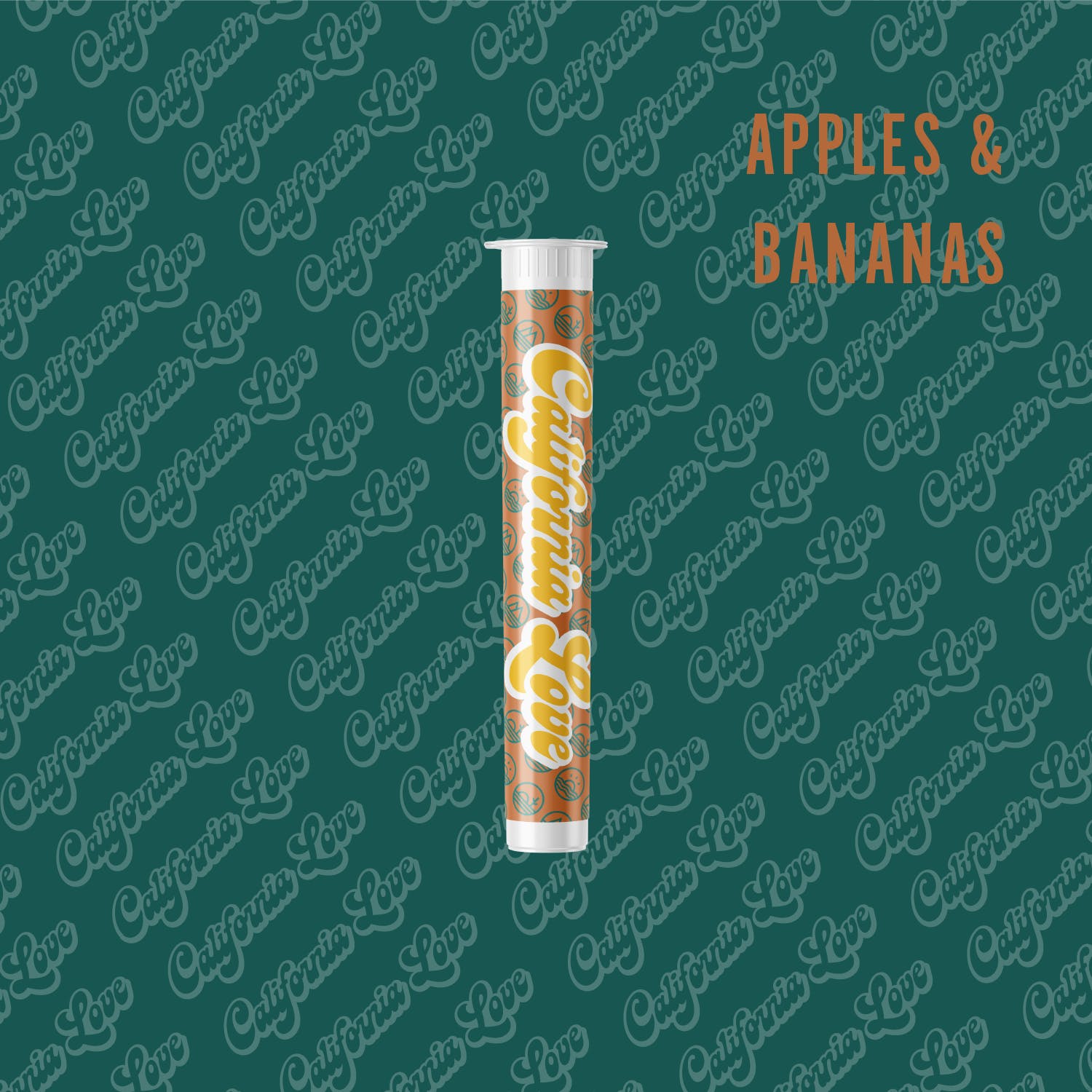 Featured image for “CALIFORNIA LOVE Apples & Bananas - 1g Pre Roll”