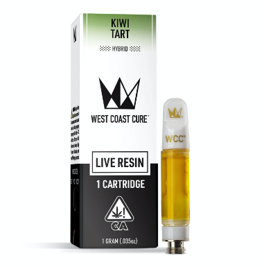 Featured image for “WEST COAST CURE Kiwi Tart Live Resin Cartridge - 1g THC% 85.7”