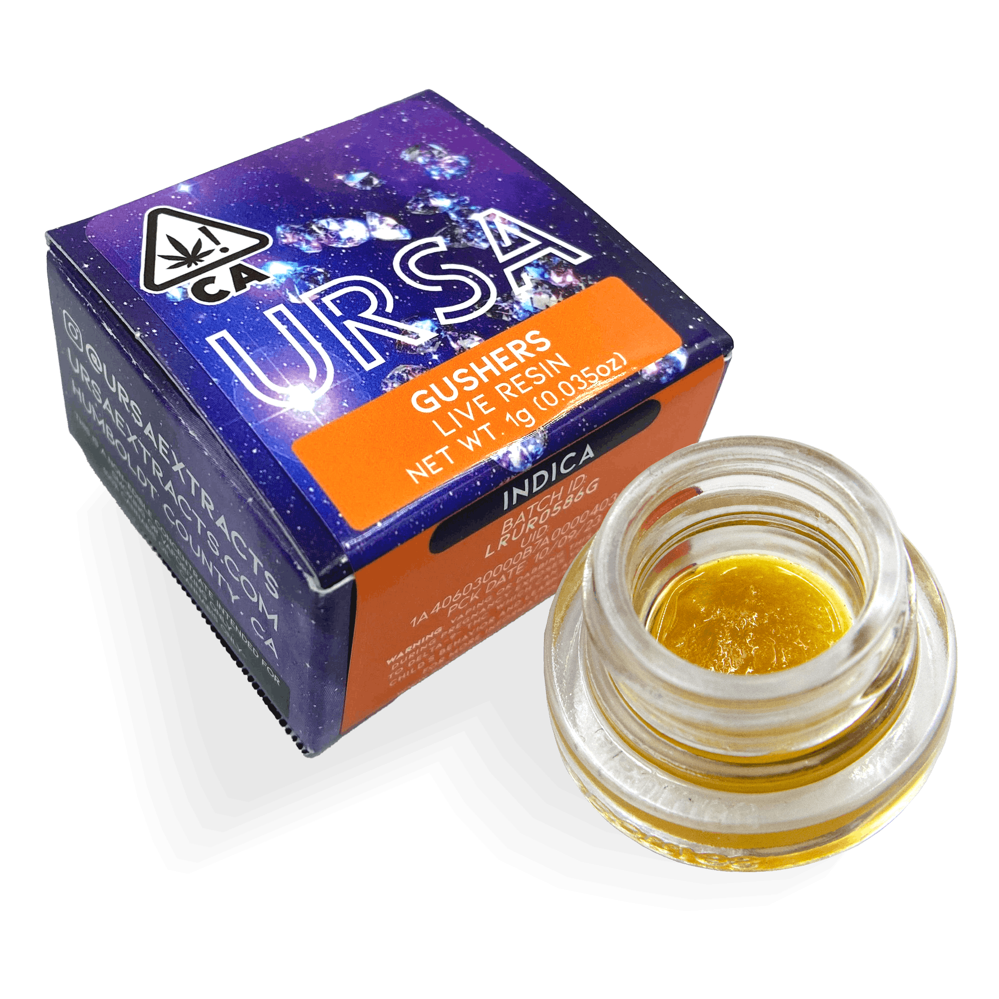 Featured image for “URSA EXTRACTS Gushers 1G Live Resin [ I ] THC% 79.2”