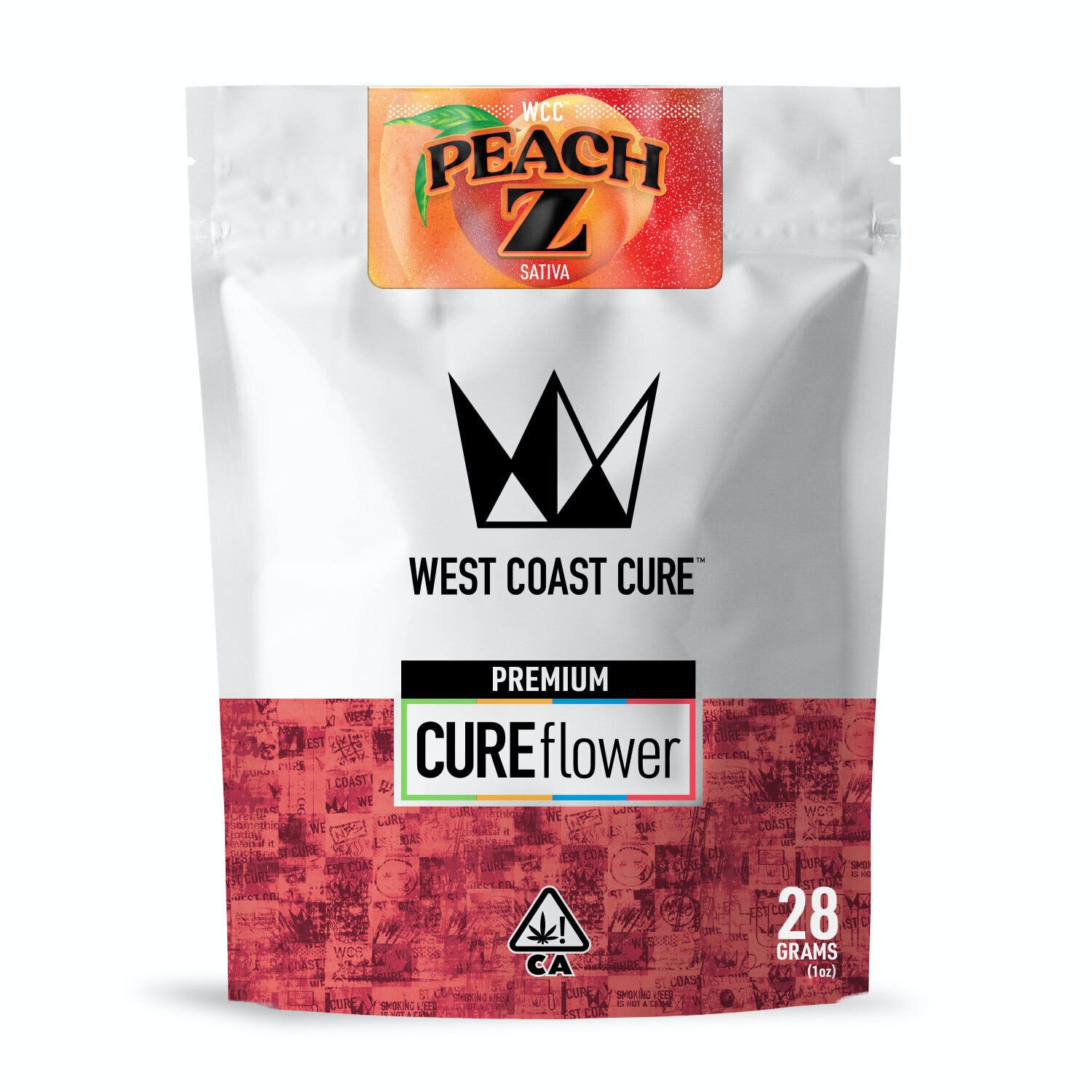 Featured image for “WEST COAST CURE Peach Z - 28G Premium Flower [ S ] THC% 30.9”